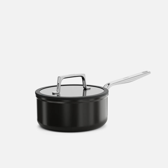 Rendlík Meda 5.0 Pro, ø 20 cm (2,4 l) - Nepřilnavý rendlík s keramickým povrchem s poklicí, černý