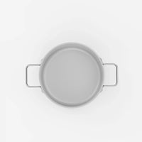 Hrnec Meda 5.0 Standard, ø 20 cm (2,6 l) - Nepřilnavý hrnec s keramickým povrchem s poklicí, krémový