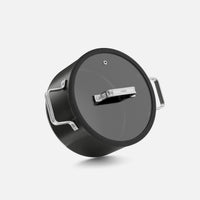 Kastrol Meda 5.0 Standard, ø 24 cm (5,4 l) - Nepřilnavý kastrol s keramickým povrchem s poklicí, černý