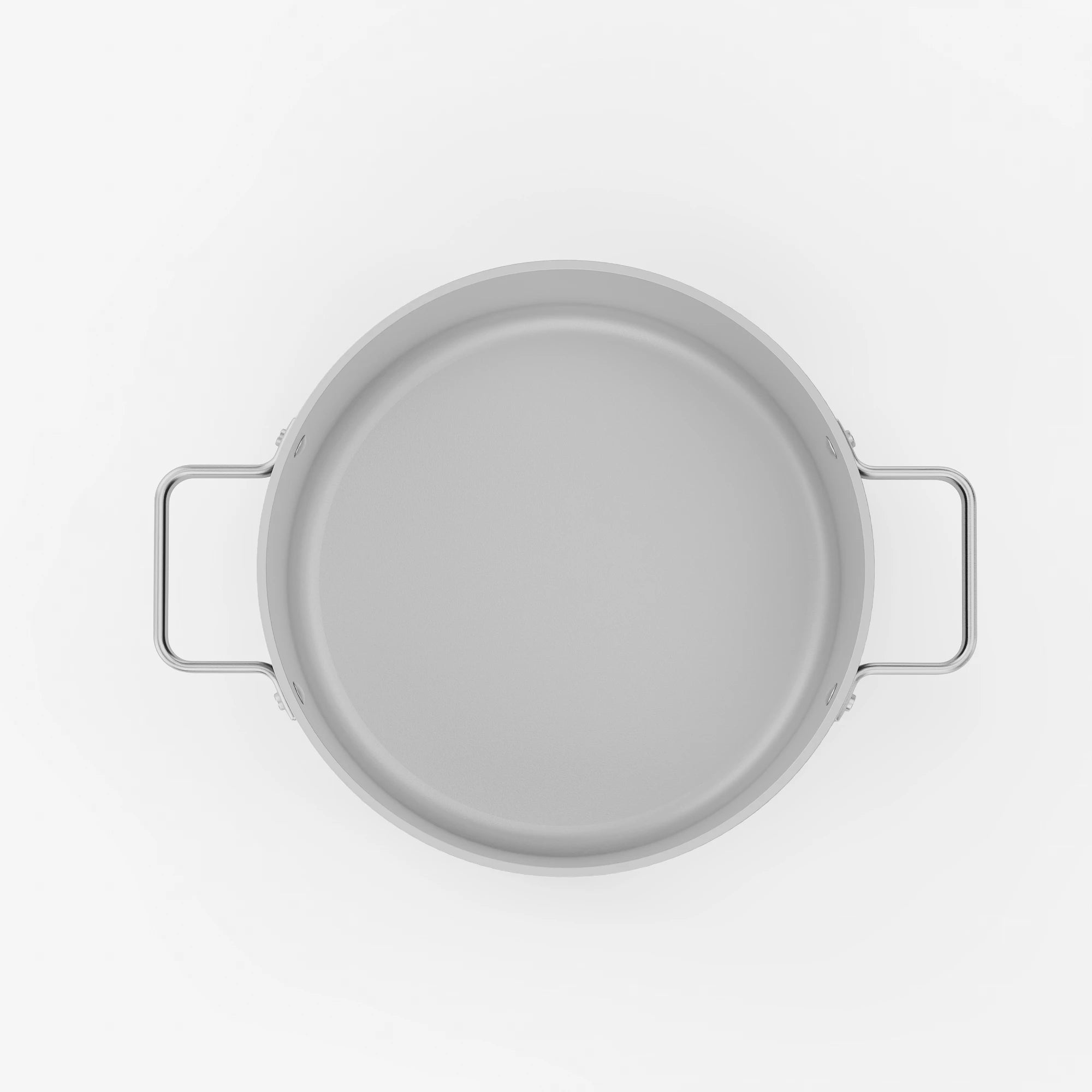 Kastrol Meda 5.0 Standard, ø 24 cm (5,4 l) - Nepřilnavý kastrol s keramickým povrchem s poklicí, krémový