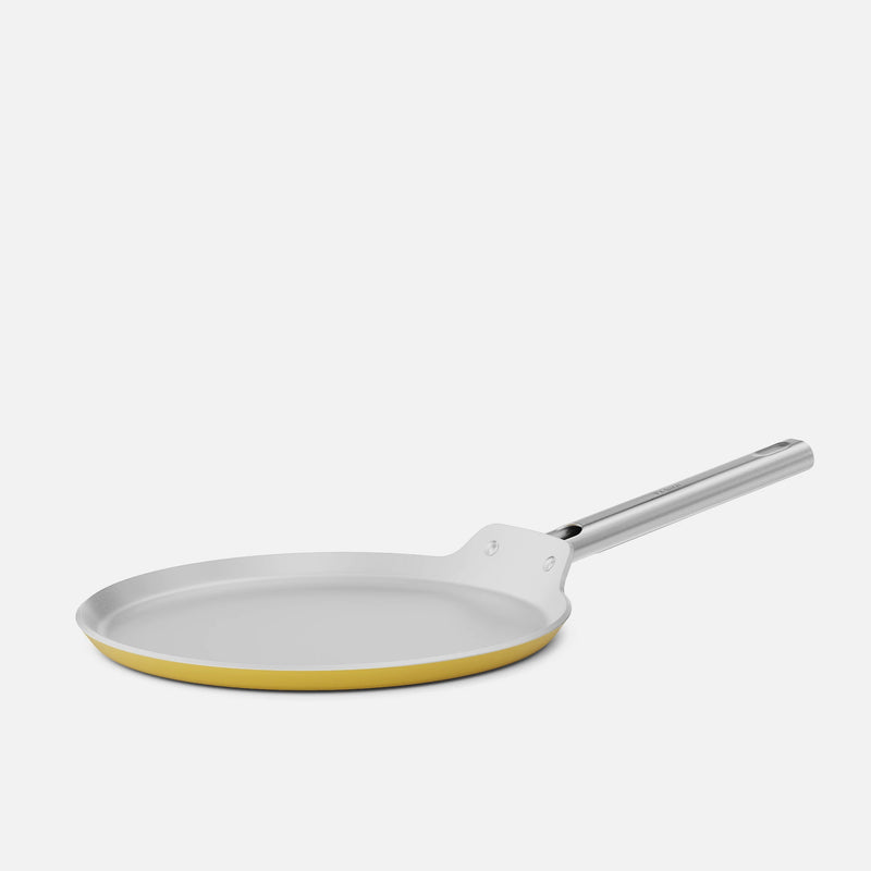 Palačinková pánev Meda 5.0 Standard, ø 28 cm - Nepřilnavá pánev s keramickým povrchem bez poklice, žlutá
