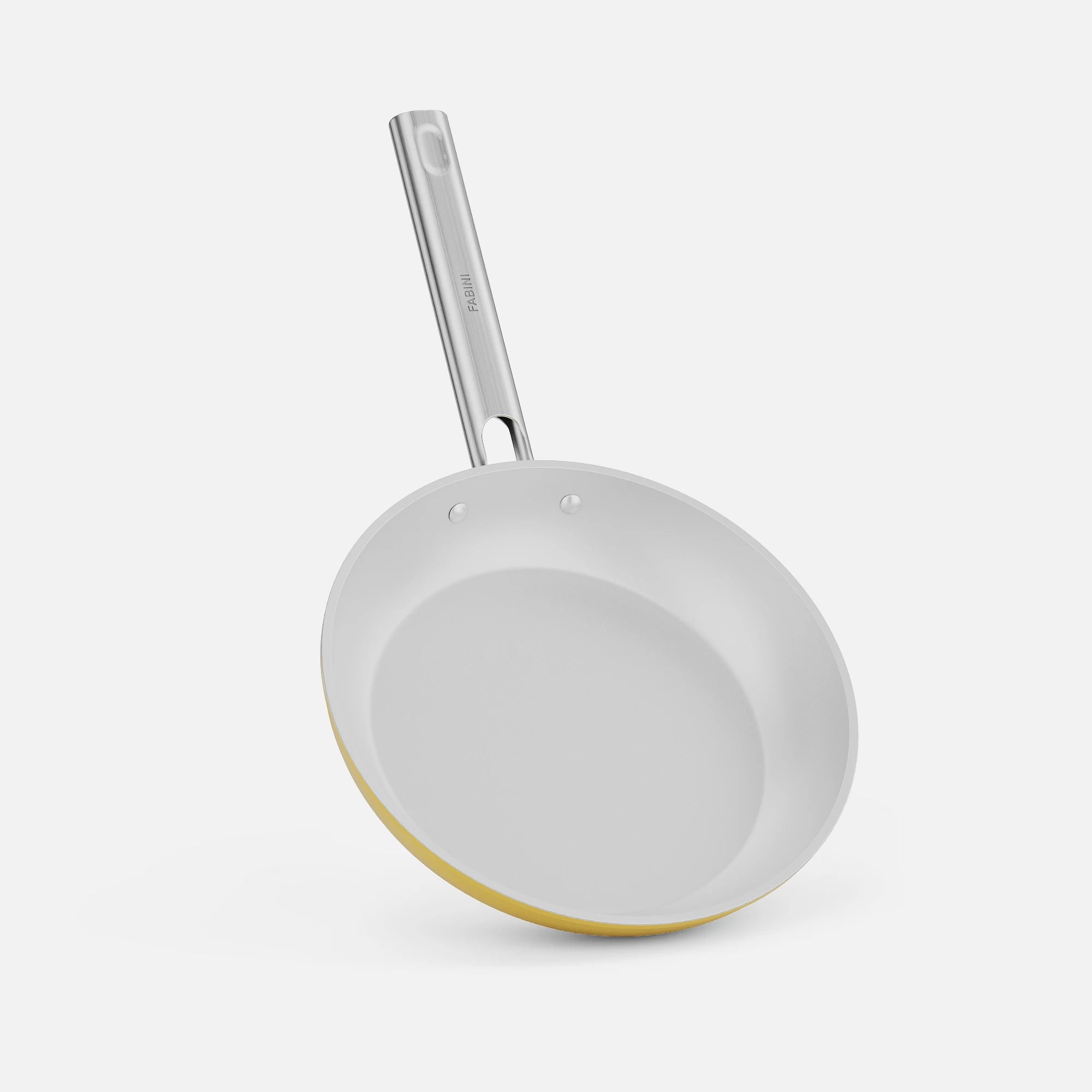 Pánev Meda 5.0 Standard, ø 24 cm - Nepřilnavá pánev s keramickým povrchem bez poklice, žlutá