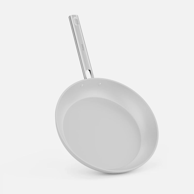 Pánev Meda 5.0 Standard, ø 30 cm - Nepřilnavá pánev s keramickým povrchem bez poklice, krémová