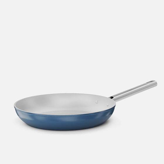 Pánev Meda 5.0 Standard, ø 30 cm - Nepřilnavá pánev s keramickým povrchem bez poklice, modrá