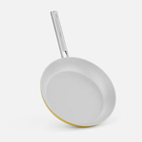 Pánev Meda 5.0 Standard, ø 30 cm - Nepřilnavá pánev s keramickým povrchem bez poklice, žlutá
