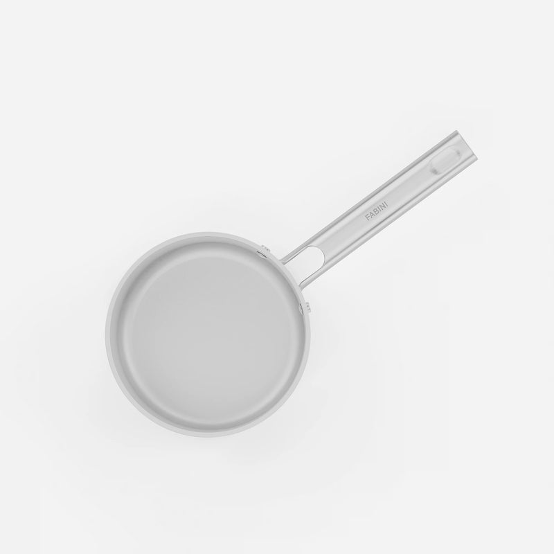 Rendlík Meda 5.0 Standard, ø 16 cm (1,2 l) - Nepřilnavý rendlík s keramickým povrchem s poklicí, krémový