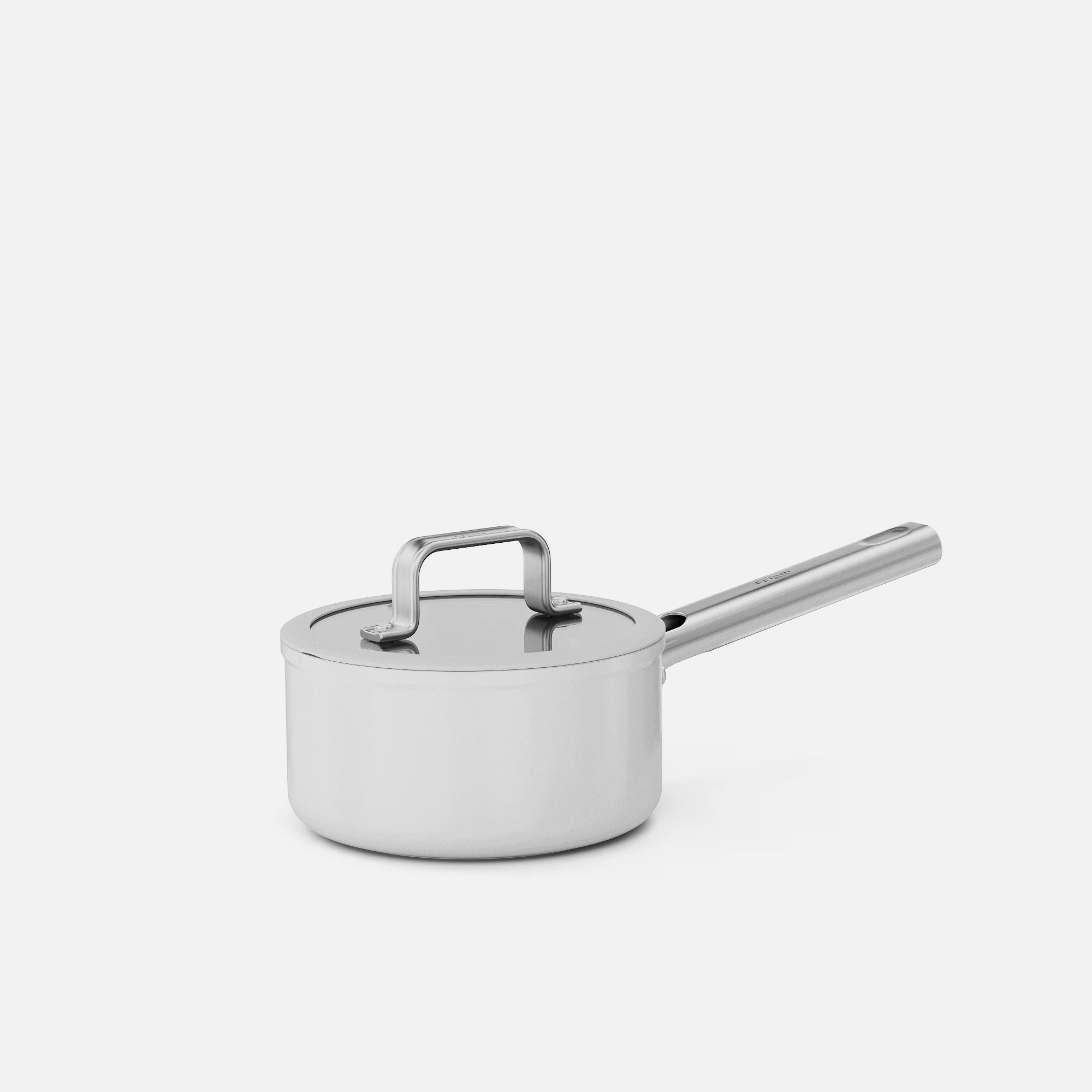 Rendlík Meda 5.0 Standard, ø 16 cm (1,2 l) - Nepřilnavý rendlík s keramickým povrchem s poklicí, krémový