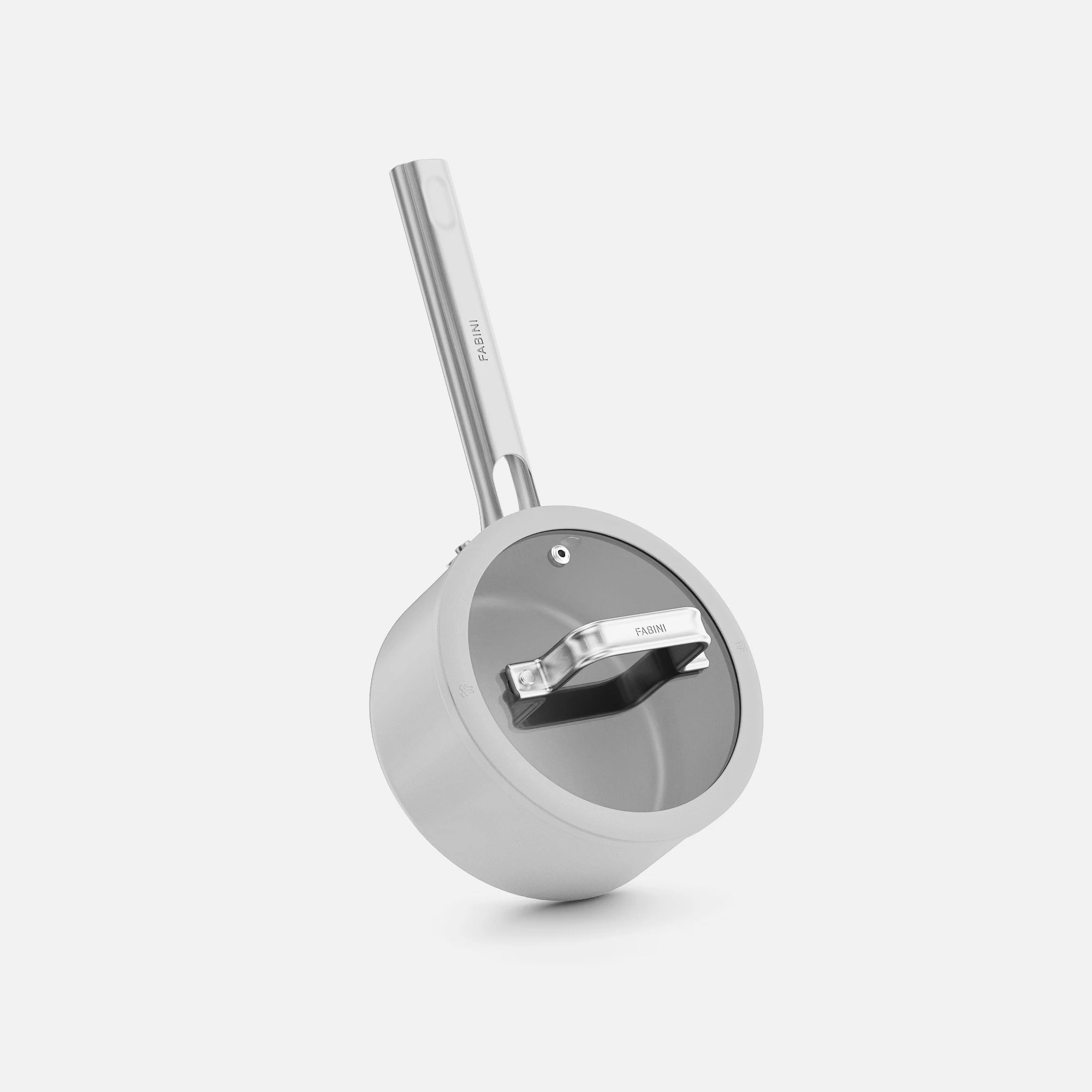 Rendlík Meda 5.0 Standard, ø 16 cm (1,2 l) - Nepřilnavý rendlík s keramickým povrchem s poklicí, krémový