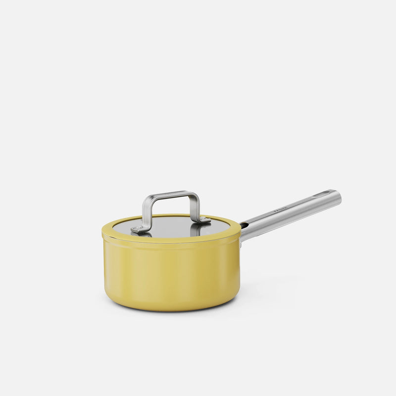 Rendlík Meda 5.0 Standard, ø 16 cm (1,2 l) - Nepřilnavý rendlík s keramickým povrchem s poklicí, žlutý