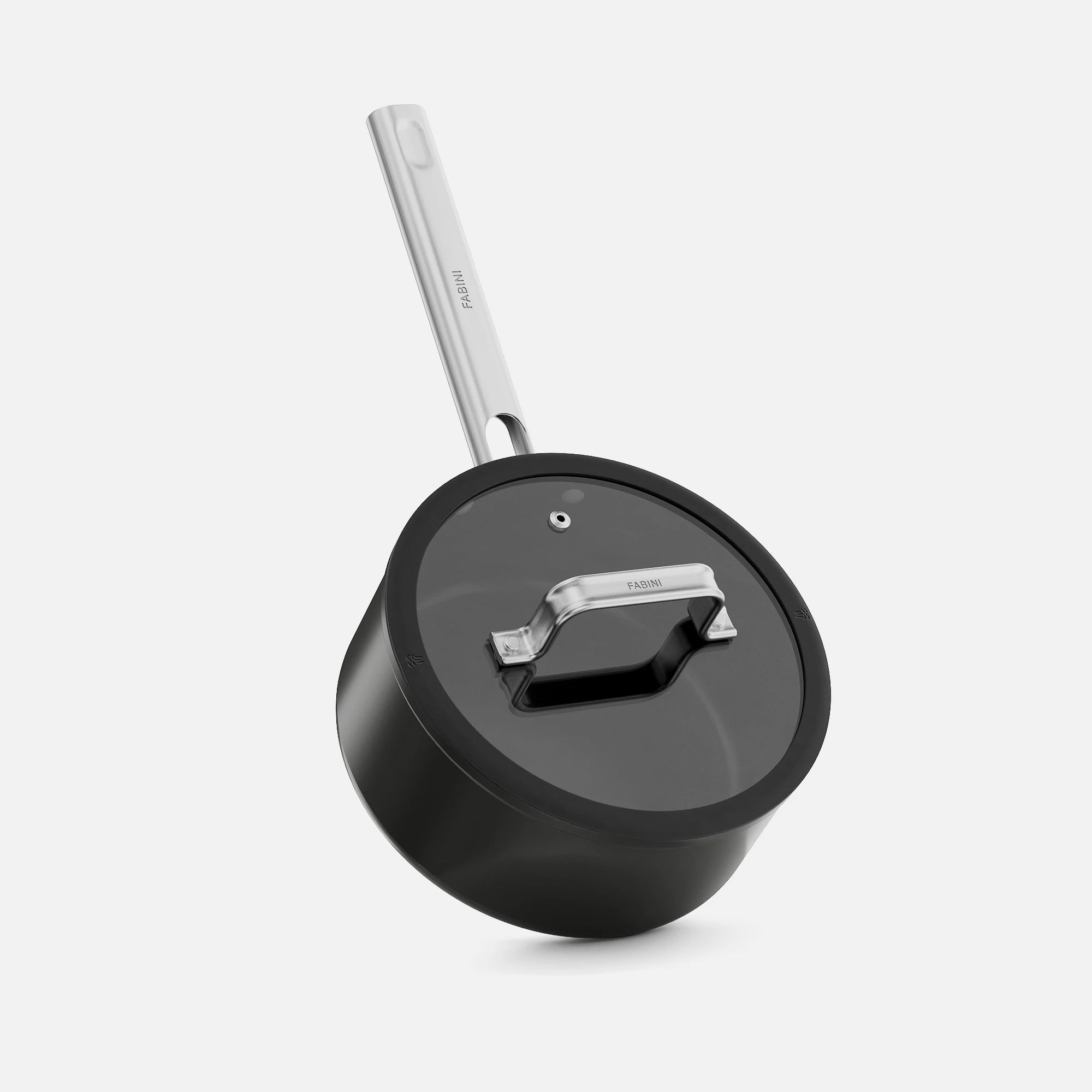 Rendlík Meda 5.0 Standard, ø 20 cm (2,4 l) - Nepřilnavý rendlík s keramickým povrchem s poklicí, černý