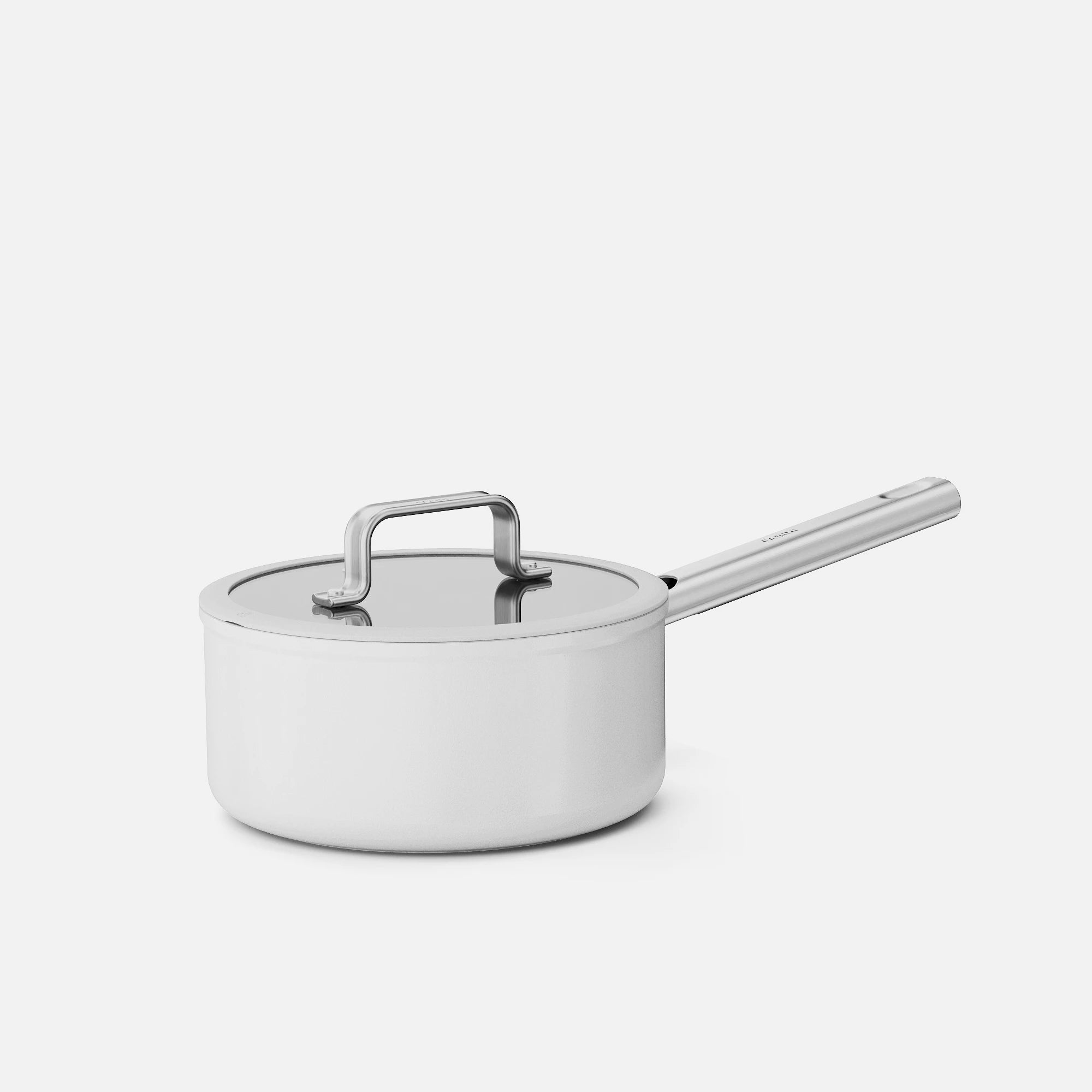 Rendlík Meda 5.0 Standard, ø 20 cm (2,4 l) - Nepřilnavý rendlík s keramickým povrchem s poklicí, krémový