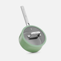 Rendlík Meda 5.0 Standard, ø 20 cm (2,4 l) - Nepřilnavý rendlík s keramickým povrchem s poklicí, šalvějově zelený