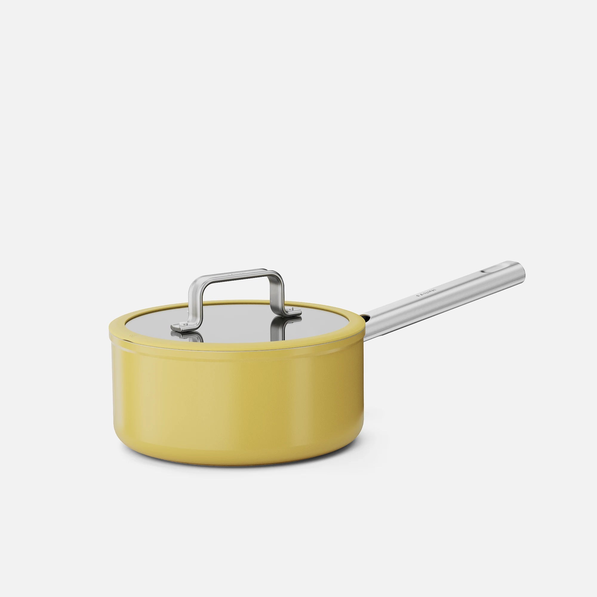 Rendlík Meda 5.0 Standard, ø 20 cm (2,4 l) - Nepřilnavý rendlík s keramickým povrchem s poklicí, žlutý