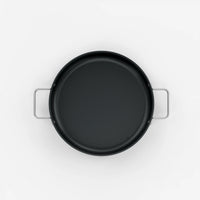 Servírovací tegame pánev Meda 5.0 Standard, ø 28 cm - Nepřilnavá pánev s keramickým povrchem s poklicí, černá