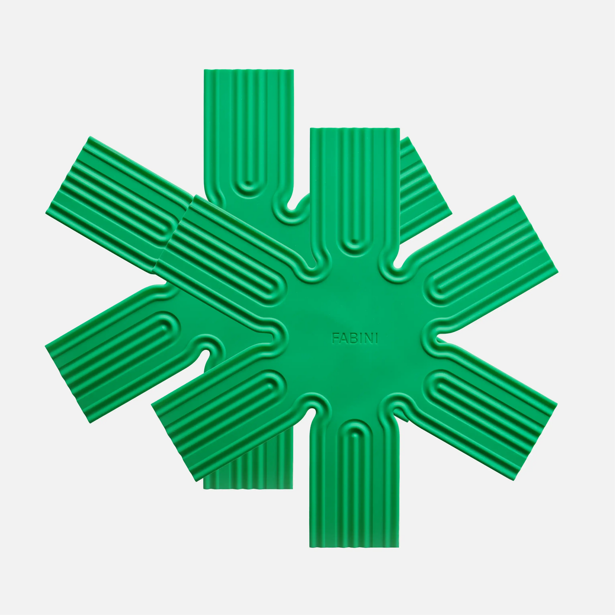 Proložka Otto, 2 kusy - Silikonová ochranná proložka na skladování pánví, zelená