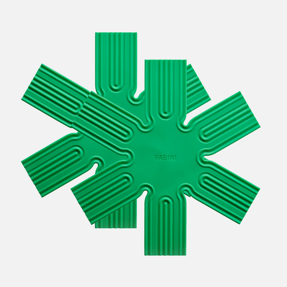 Proložka Otto, 2 kusy - Silikonová ochranná proložka na skladování pánví, zelená