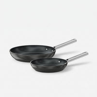 Sada pánví Meda 5.0 Standard, ø 20 cm + ø 26 cm, 2 díly - Nepřilnavé pánve s keramickým povrchem, černé