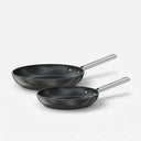 Sada pánví Meda 5.0 Standard, ø 24 cm + ø 28 cm, 2 díly - Nepřilnavé pánve s keramickým povrchem, černé