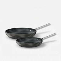 Sada pánví Meda 5.0 Standard, ø 24 cm + ø 28 cm, 2 díly - Nepřilnavé pánve s keramickým povrchem, černé