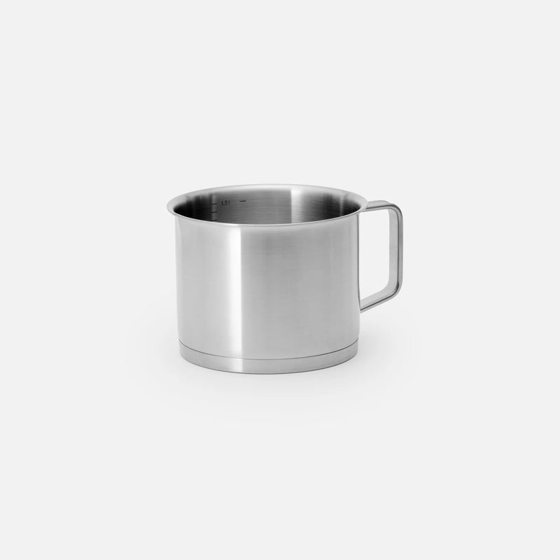 Mlékovar Solo, ø 14 cm (1,5 l) - Nerezový beznýtový mlékovar z vícevrstvé nerezové oceli