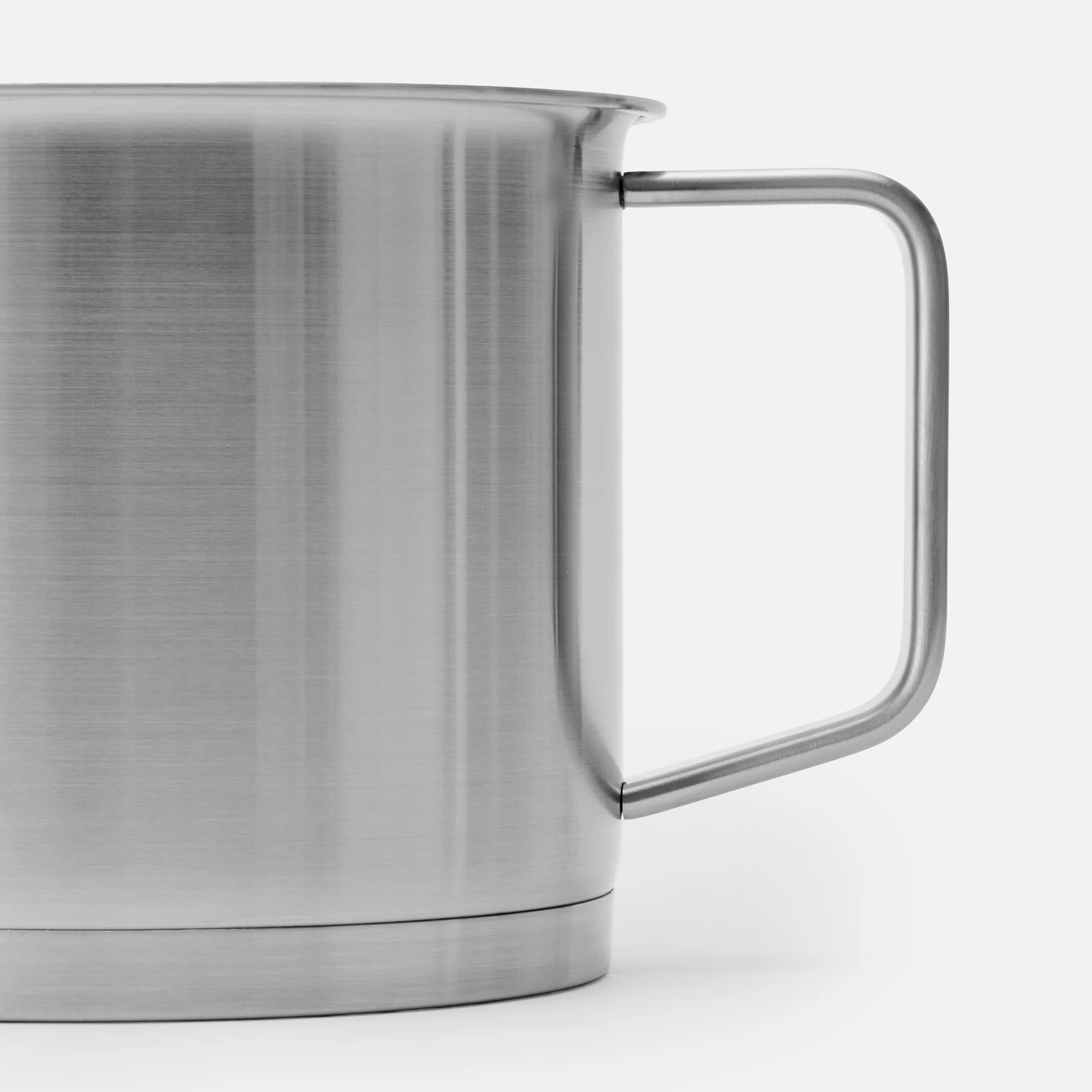 Mlékovar Solo, ø 14 cm (1,5 l) - Nerezový beznýtový mlékovar z vícevrstvé nerezové oceli