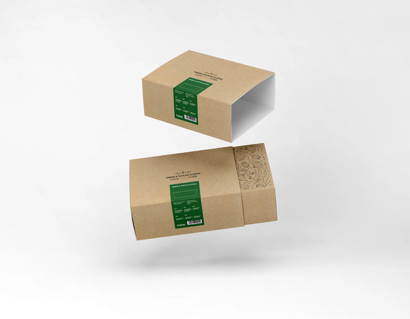 Podnos na koláč FABINI & Surová dcérka, ø 28 cm - Kameninový podnos, zelený