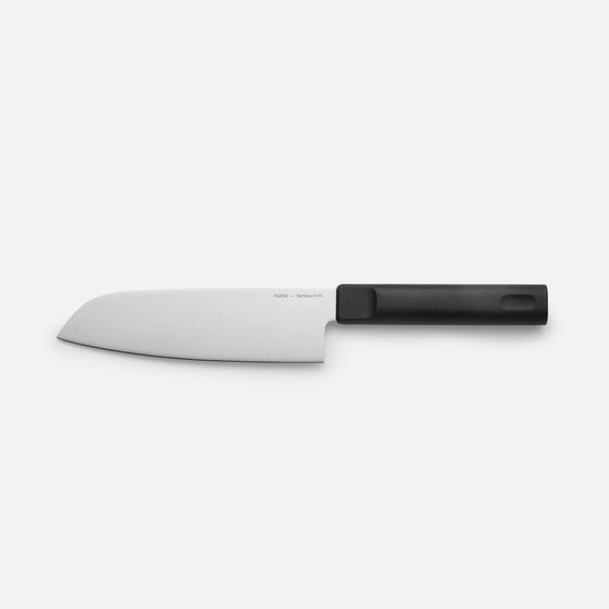Santoku nůž Trino Economy, 17 cm - Nůž z německé oceli, černý